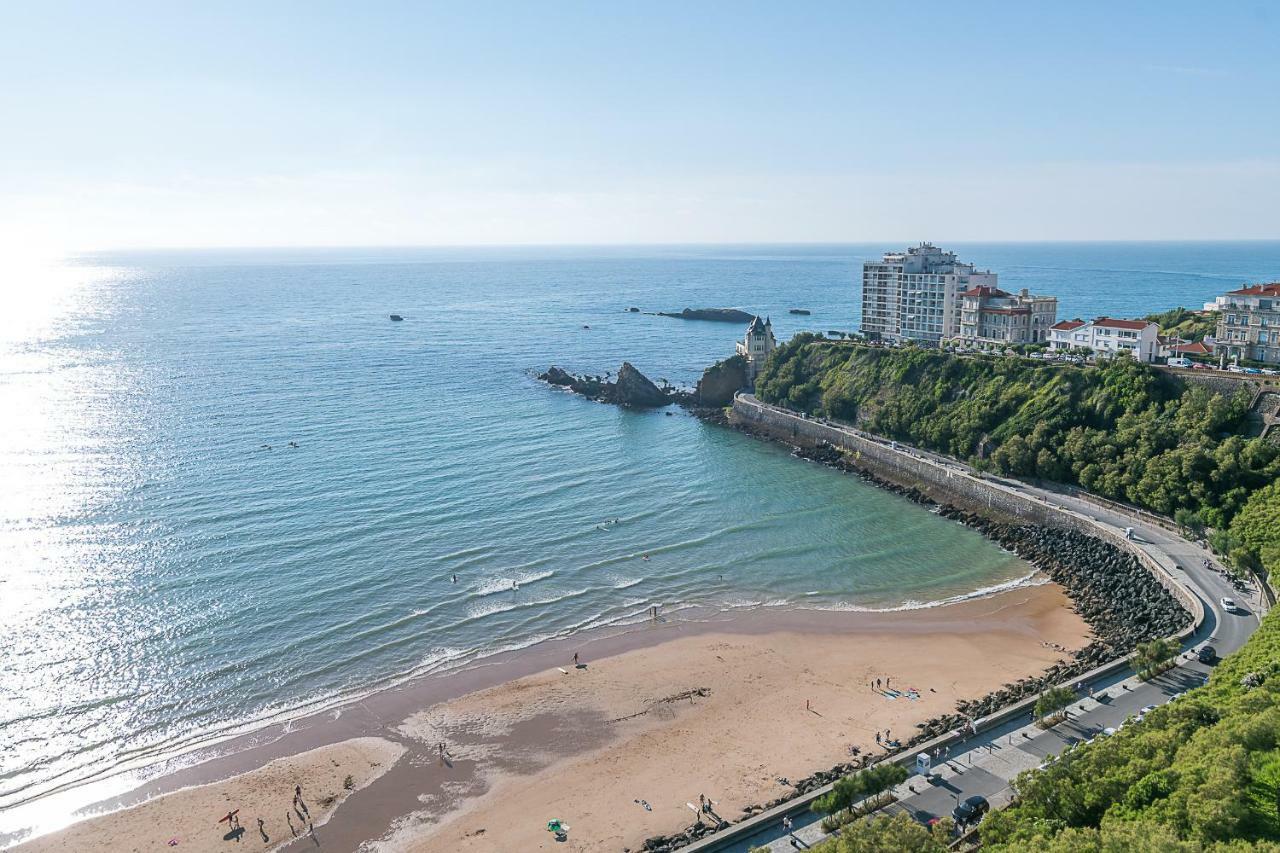 Апартаменты Ametsa, Luxury Flat, Terrace And Wonderful Seaview, In Биарриц Экстерьер фото